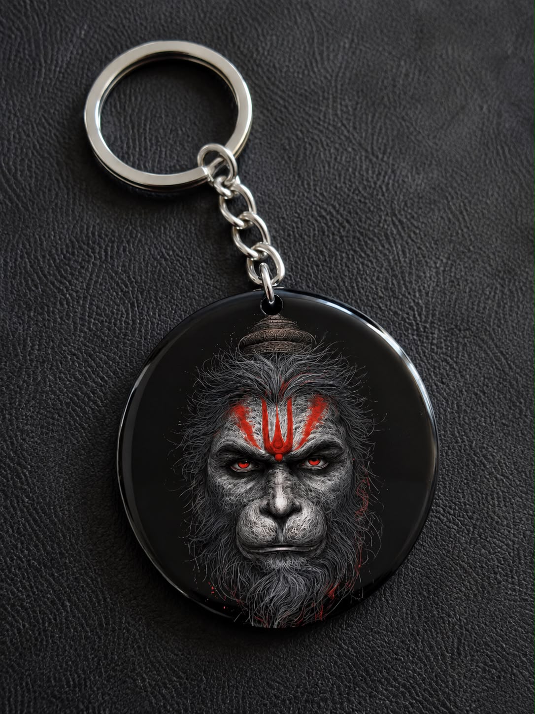 Resin Keychain – Premium Printed Round Keychain