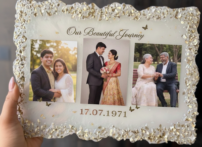 Customized Resin Photo Frames – Personalized Gifts for Birthday, Anniversary &amp; Special Occasions