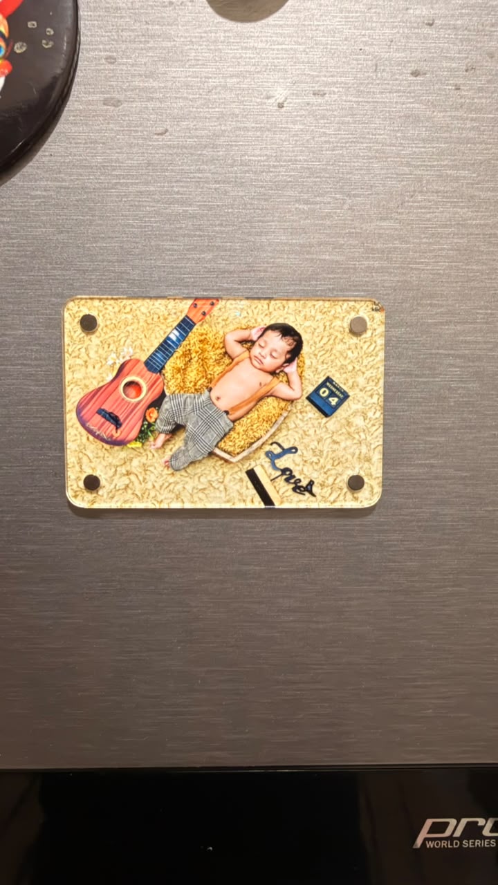 Rectangle Acrylic Fridge Magnet – 3 × 4 inch