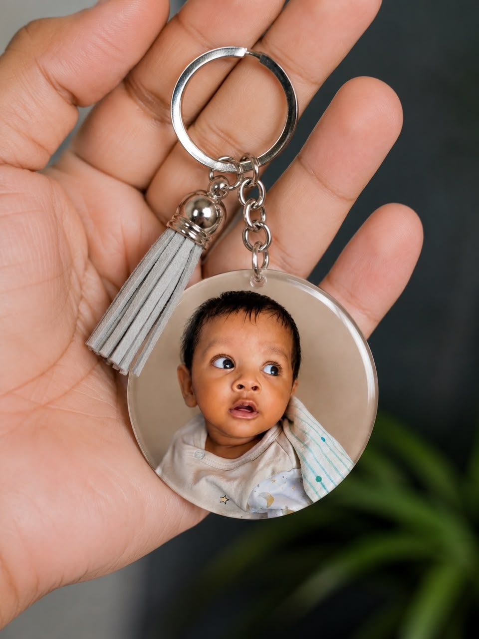 Resin Keychain – Premium Printed Round Keychain